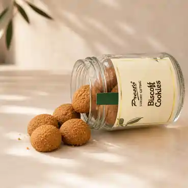 Premium Biscoff Cookies Jar for Celebrating Happiness